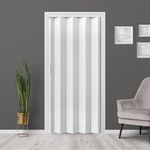 Puerta de PVC Plegable Tivoli Blanca 90x210 Cm