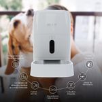 Dispensador Inteligente de Alimento Para Mascotas Wifi - Nexxt