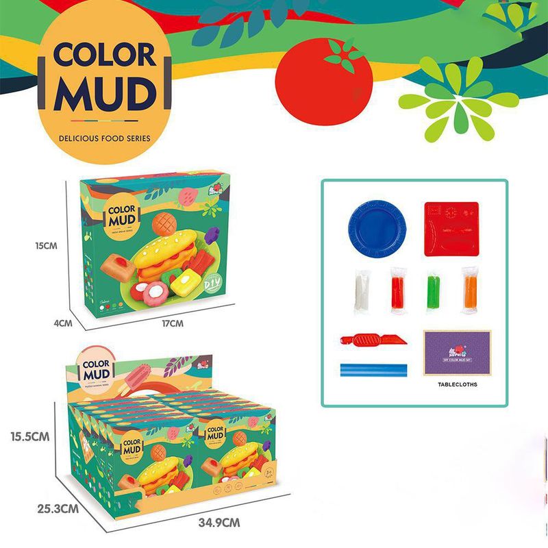 Set De Plasticina 12 Pzas