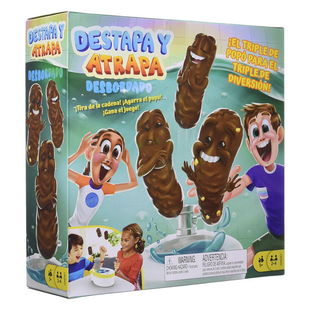 Mattel Juegos De Mesa Eci Corte Inglés BaÃ±o Boom Atrapa La Caca