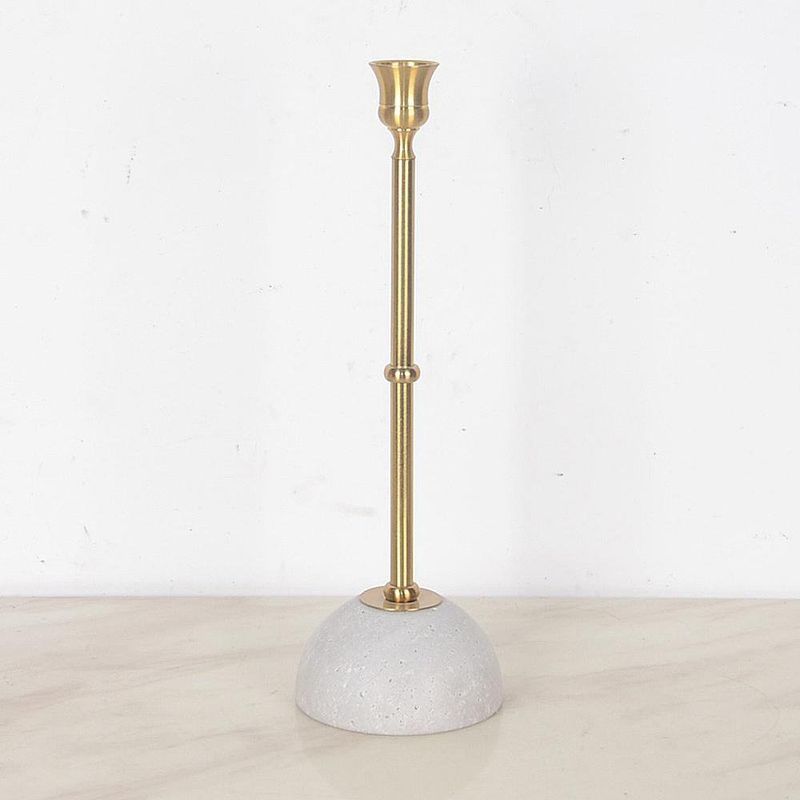 Candelero Con Base Marmol 30 Cm