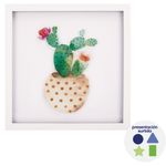 Cuadro con Diseño de Macetas 33 x 33 Cm
