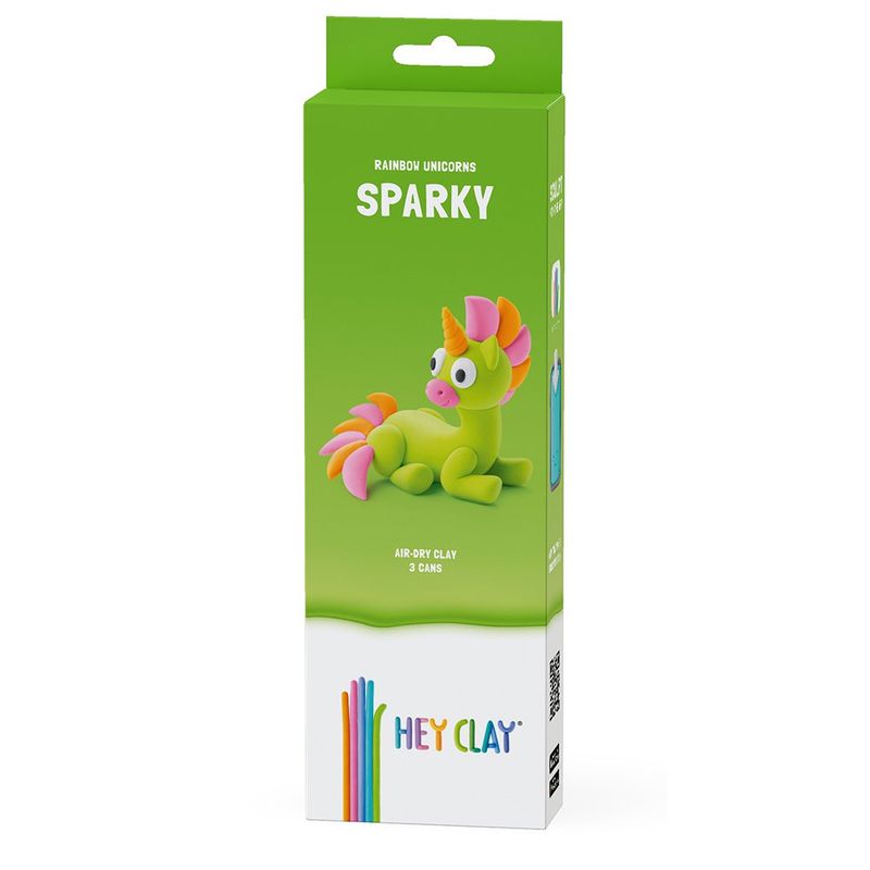 Set de Arcilla Moldeable Sparky - 3 Latas