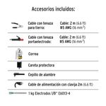 Soldadora Inversora 110 / 130 A - Pretul