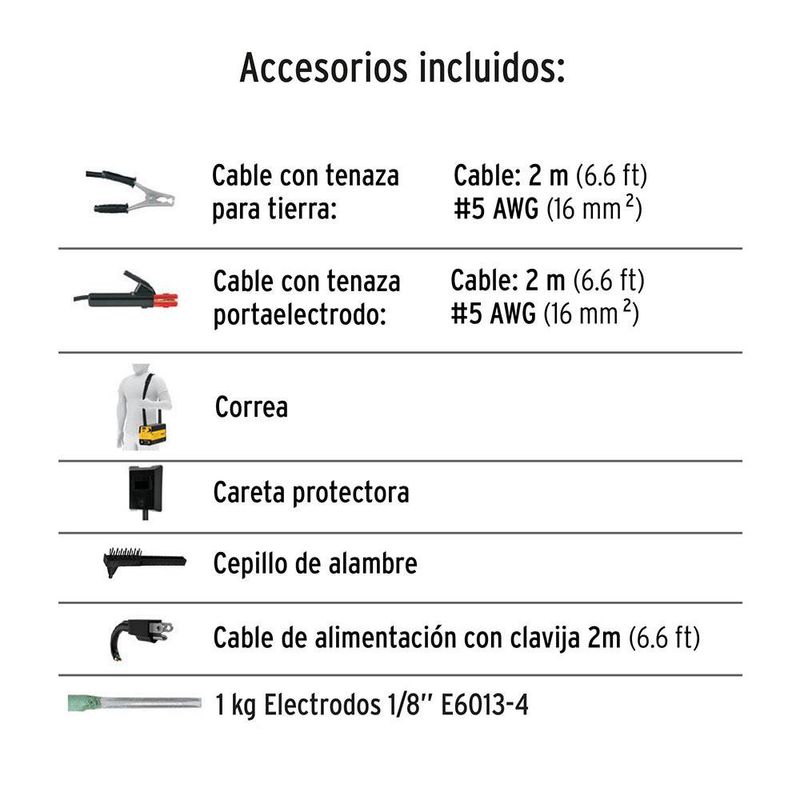 Soldadora Inversora 110 / 130 A - Pretul