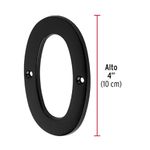 Número de Latón Sólido 10 Cm - Varios Diseños