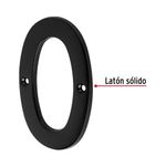 Número de Latón Sólido 10 Cm - Varios Diseños