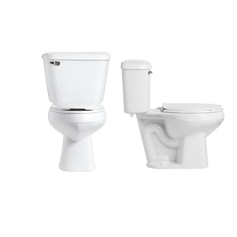 Sanitario de Dos Piezas Elongado Alto Pro Blanco
