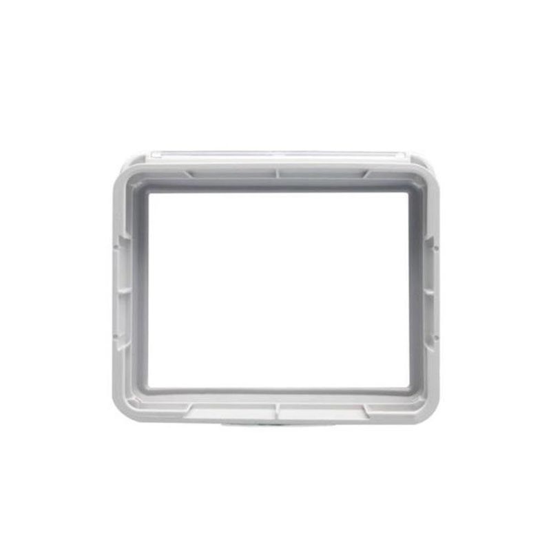 Tapa para Caja 3 Módulos Gris Matix