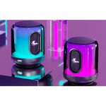 Bocina Portátil con Luces LED BeatWave