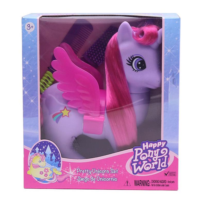 Unicornio con Alas y Accesorios