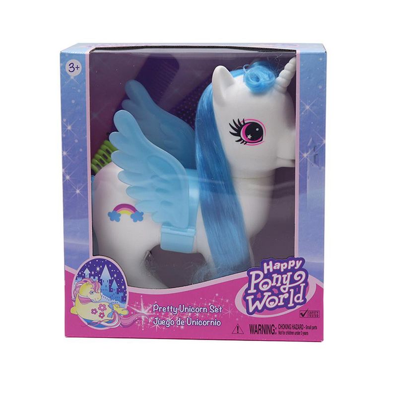 Unicornio con Alas y Accesorios