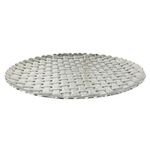 Plato Base Plateado 33 Cm