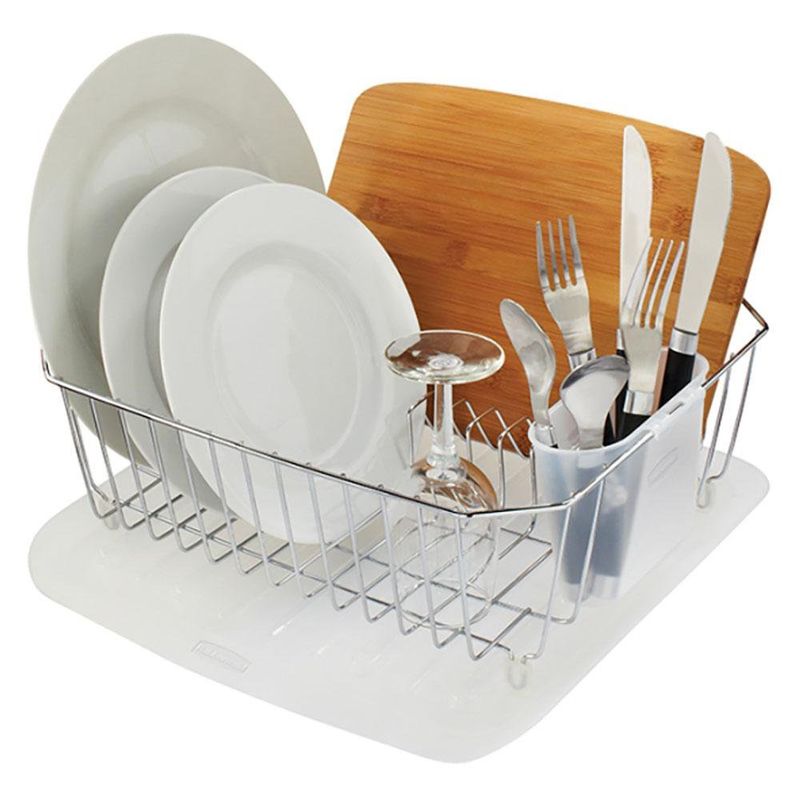 Escurridor de Platos Cromado - Rubbermaid