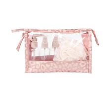 Set Cosmetiquera de Botellas para Viaje