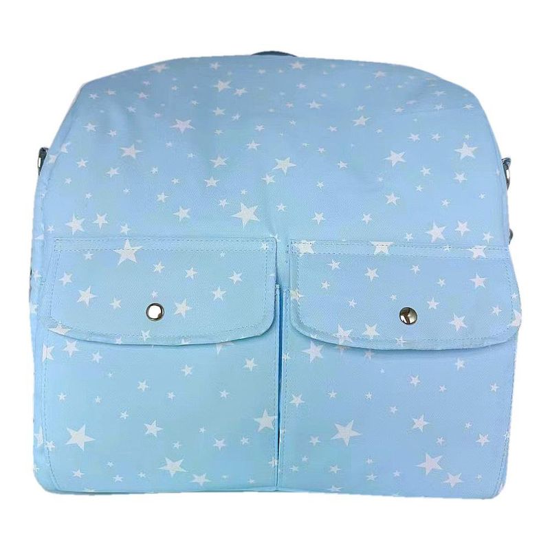 Pañalera Mochila Estrellas Celeste