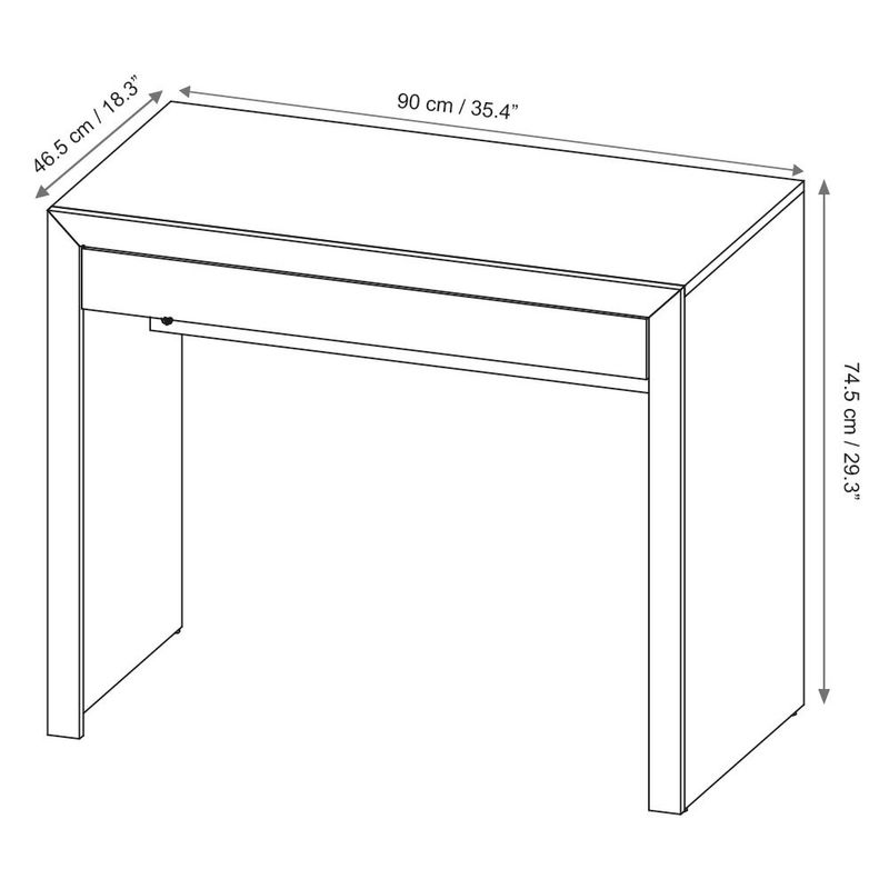 Escritorio-con-Gavetas-Cafe-90x47x75-Cm---Tecnomobili