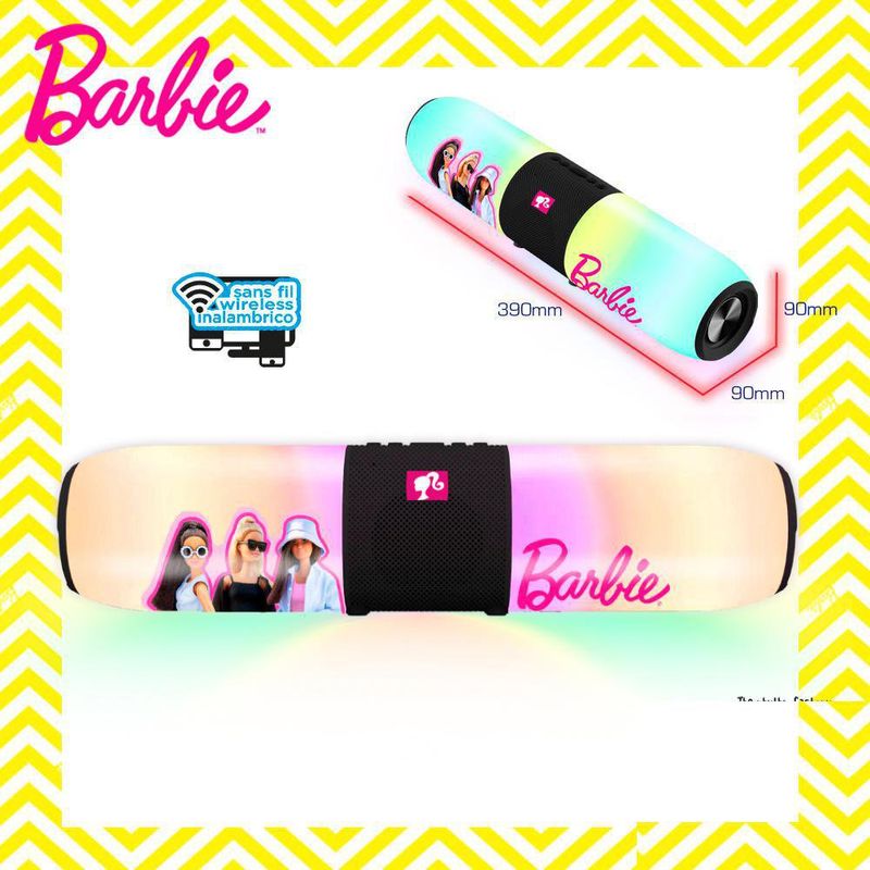 Bocina Bluetooth Barbie