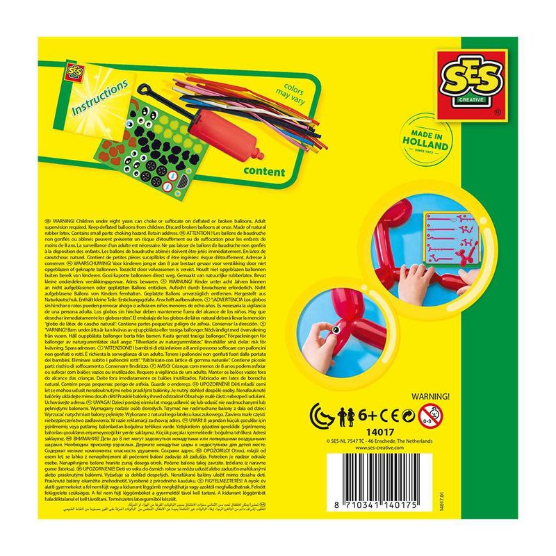 Set de Figuras con Globos para Niños