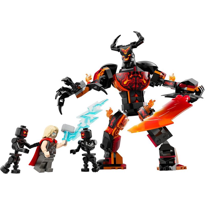 Thor Vs Surtur 245 Pzas - Lego
