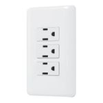 Tomacorriente Triple Basic Blanco - Volteck