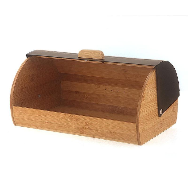 Panera Metálica con Base de Madera