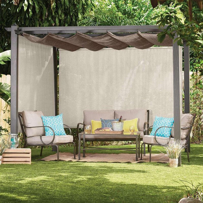 Lona Enrollable para Exterior 95% Uv