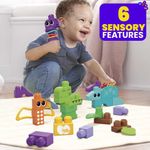 Set de Bloques Mega Bloks Diversión Para construir Dinosaurios