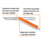 Falsa Escuadra con Mango de Aluminio 9 Plg