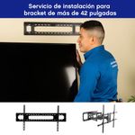 Instalación Brackets para TV de 43 Pulgadas ó más