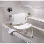 Silla para Ducha/Tina Home Care Plástico Blanco 21 X 19.25 Plg - Moen