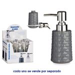 Dispensador de Jabón de Cerámica Gris Oscuro