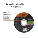 Disco De Corte Fino Tipo 41 4 1/2 Plg x 1.6 Mm - Truper Expert