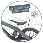 Bicicleta Bmxie Vroom Gris
