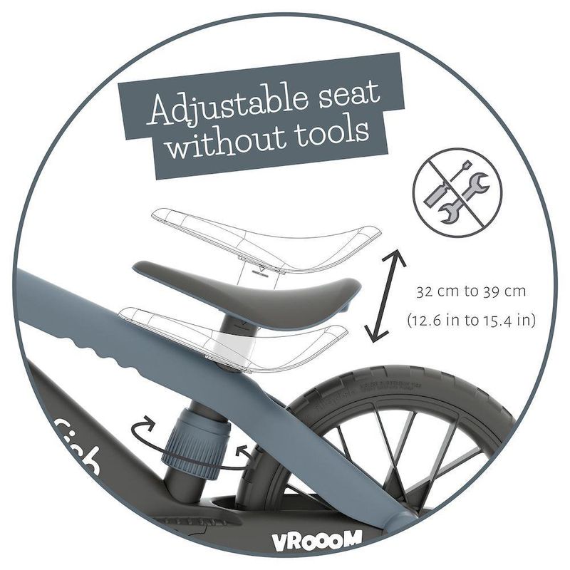 Bicicleta Bmxie Vroom Gris