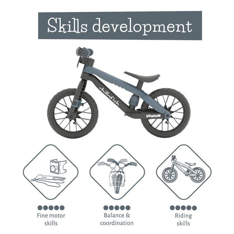 Bicicleta Bmxie Vroom Gris