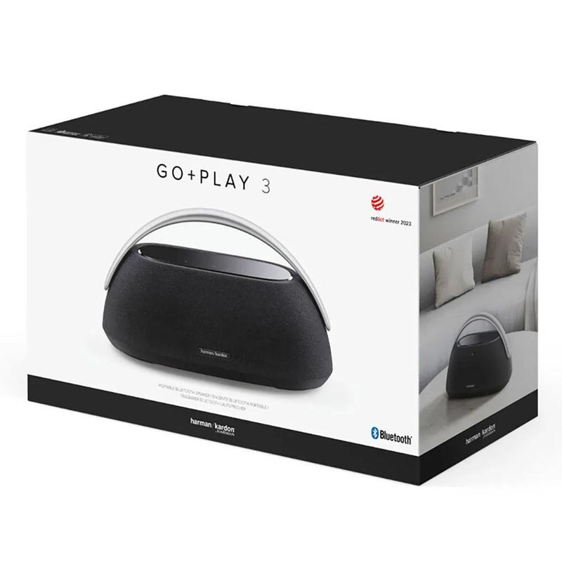 Bocina Portátil Go + Play 3 Negro