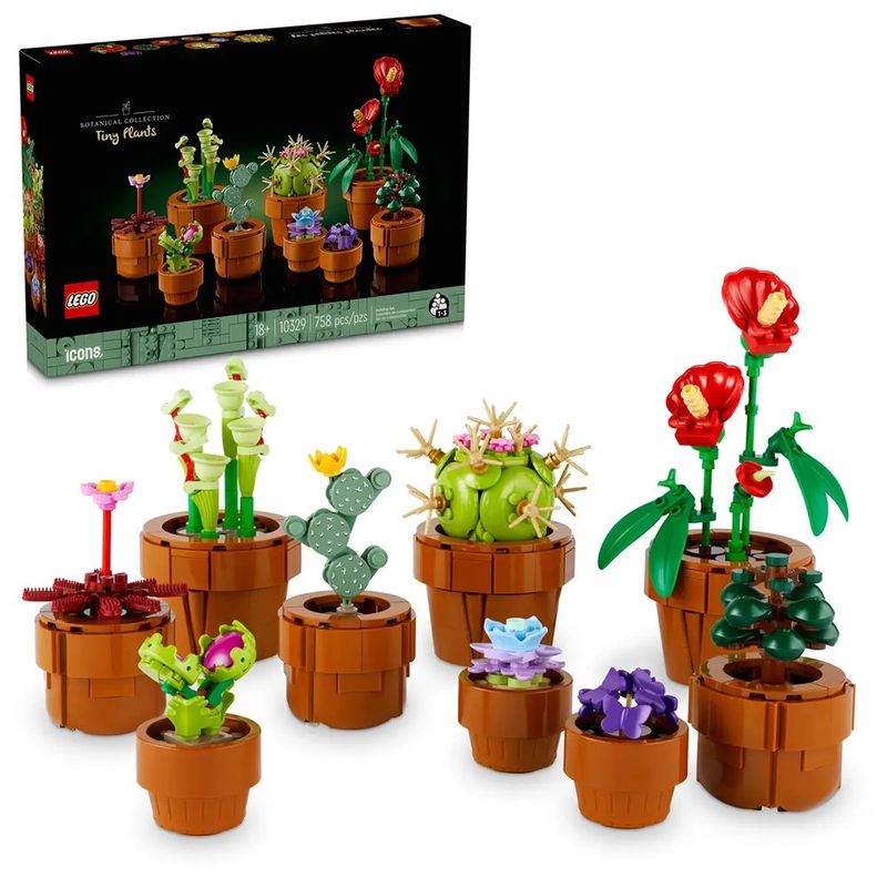 Plantas Diminutasy 758 Pzas - Lego
