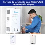 Reemplazo de Calentador de Gas