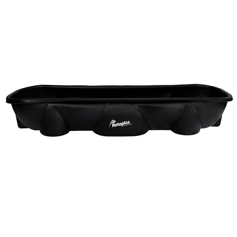 Bebedero para Ganado Tipo Canoa Negro 850 L