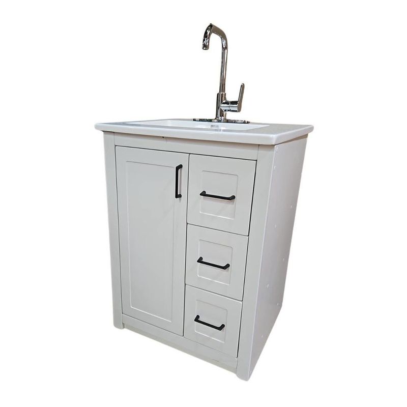Vanity con Lavamanos Gaviota Blanco 61 X 54 Cm