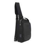 Mochila Cruzada Negro 18x10x30 Cm - Airpack