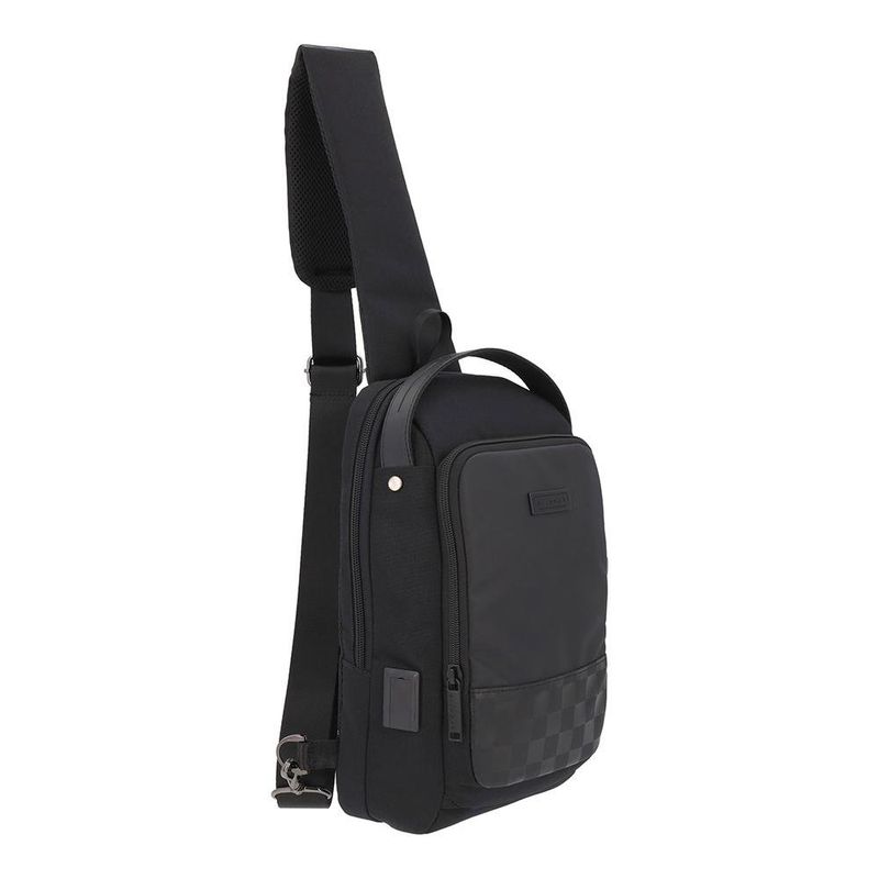 Mochila Cruzada Negro 18x10x30 Cm - Airpack