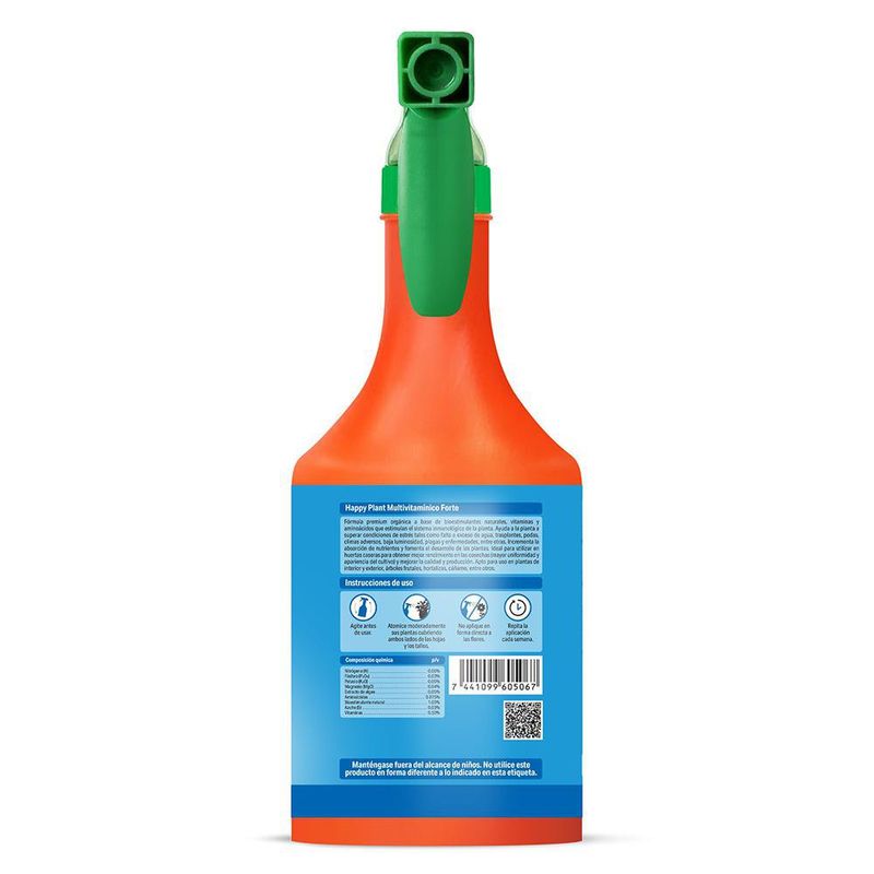 Multivitamínico Forte Happy Plant 1 L