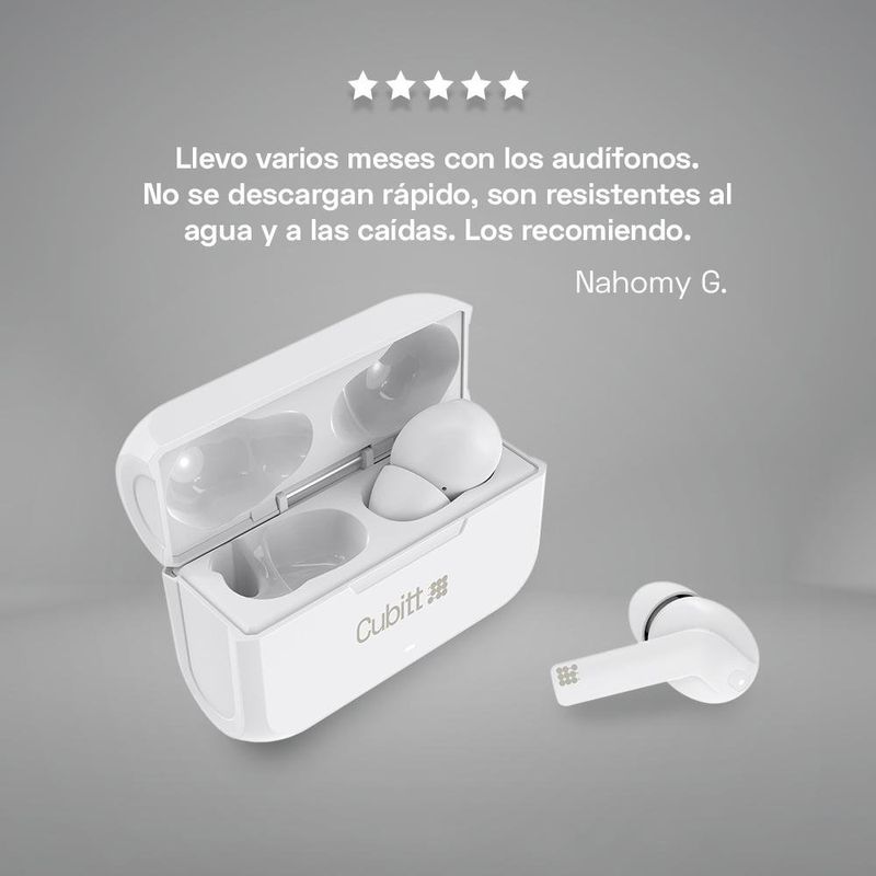 Audífonos Inalámbricos TWS Blanco