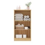 Mueble Multiusos Acabado Natural y Blanco