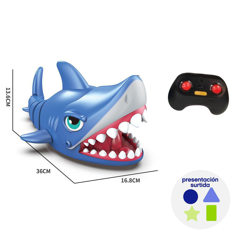 Carro Control Remoto Tiburón Surtido