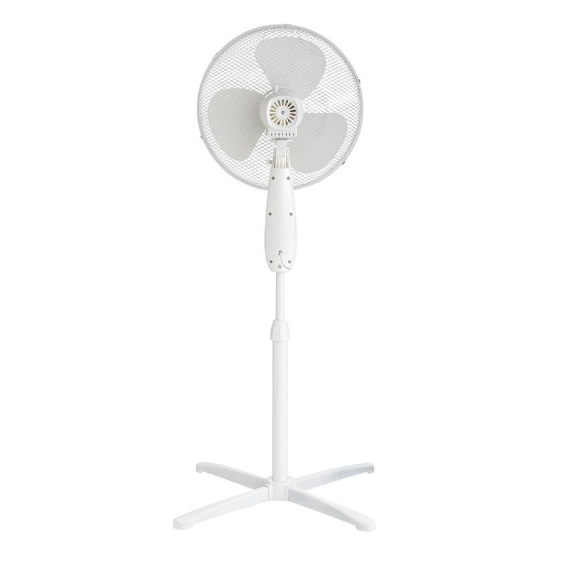 Ventilador de Pedestal 41.5 Cm Blanco 45 W