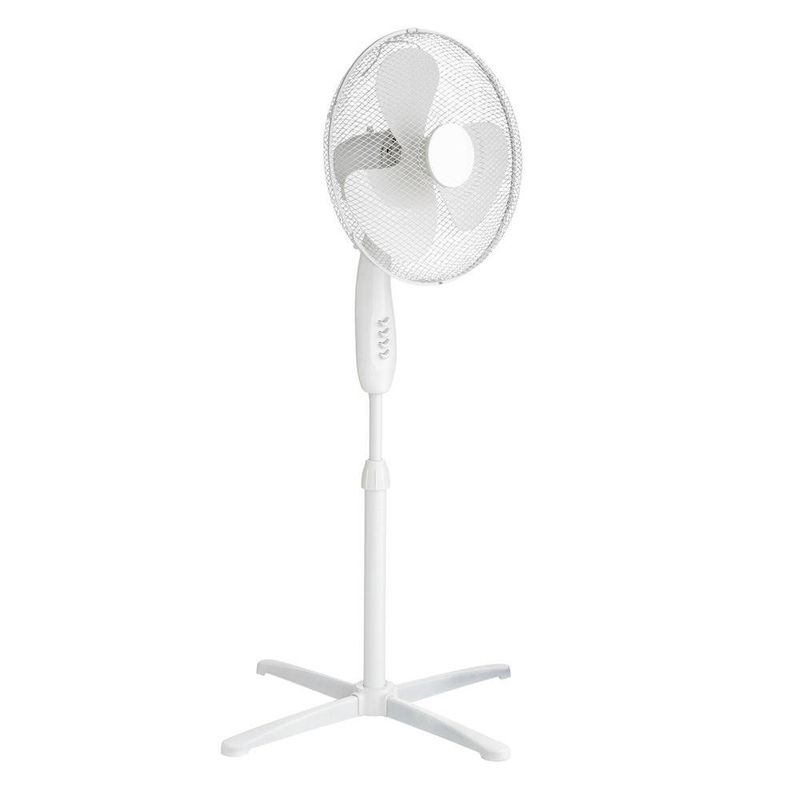 Ventilador de Pedestal 41.5 Cm Blanco 45 W