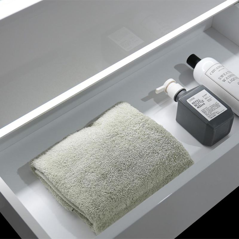 Mueble con Lavamanos Empotrable Selene Blanco 74.20X47.40X50 Cm